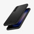 ACS05609 - Galaxy S23 Ultra Case Thin Fit in black showing the back